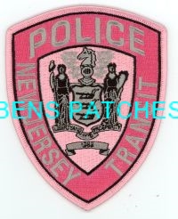 NEW JERSEY,NEW JERSEY TRANSIT POLICE BREAST CANCER AWARENESS 1